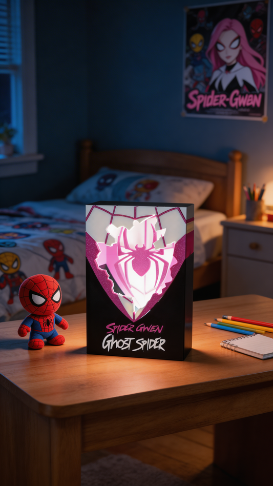 Spider Gwen / Ghost Spider LED Lightbox